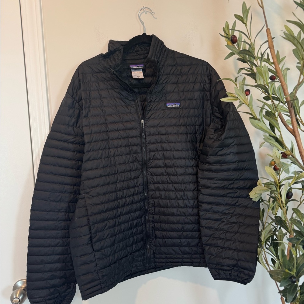 Patagonia Men's Quilted Black Nano Puffer Jacket